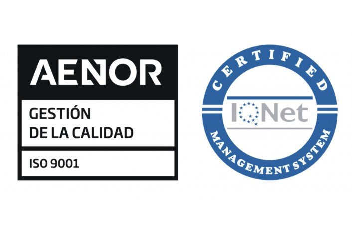 Certificación AENOR e IQNet — ISO 9001:2015